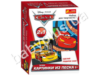 Набор для творчества, Картинка из песка Disney Тачки, Ranok Creative
