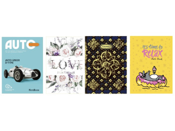 Блокнот А4, 210х297, Клетка, 48 листов, УФ-лак,