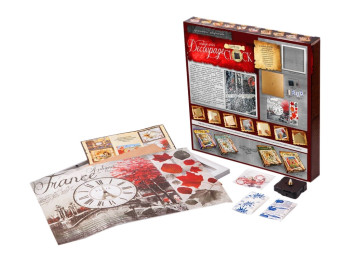 Набор для творчества DECOUPAGE CLOCK с рамкой, Danko Toys