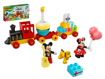 Конструктор LEGO DUPLO Disney Поезд ко дню рождения Микки и Минни, 22 детали