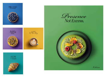 Зошит у клітинку Delicious 060-3608K, 60 аркушів, УФ-лак, 5 видів (ціна за 1шт),  Школярик