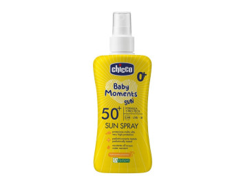 Молочко-спрей солнцезащитное 50 SPF. 150 мл. Chicco 11260.00