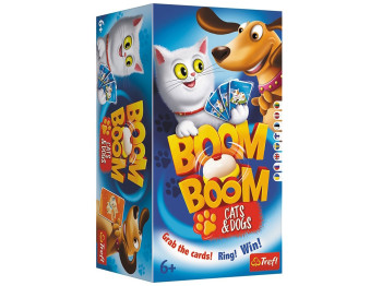 Настольная игра Бум Бум, Собаки и кошки, Trefl