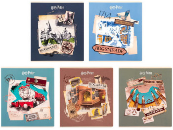 Зошит у клітинку Harry Potter Kite HP26-238, 24 аркуша, мікс видів, ціна за 1 шт