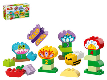 Конструктор LEGO DUPLO Town Творческий сад и цветы, 45 деталей