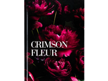 Книга записная в клетку Crimson fleur А5. 96 листов. Axent 8459-4-A