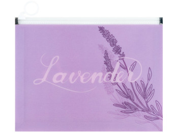 Папка на молнии zip-lock А5+ Lavender-1. Axent 1498-36-A