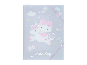 Папка на гумці Kite Hello Kitty HK25-247-3, формат A4, поліпропілен, Kite