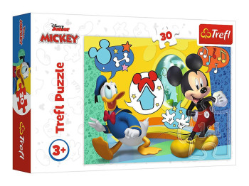 Пазл Trefl Mickey Mouse Веселая избушка, 30 элементов