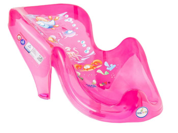 Горка для купания розовая АКВА. Tega Baby AQ-003NOWY-117