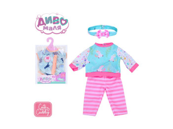 Вбрання для ляльок 40-45 см BLC245B-I-DM-UA, 2 дизайни, текстильне, Limo Toy