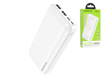 Повербанк 20-Ah, Borofone 88022 White