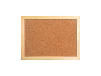 Доска корковая с деревянной рамкой Axent 9601-A, 45x60 см, с кнопками, Axent