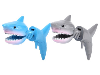 Игрушка телескопическая Shark с подвижной челюстью, 23 см, раздвигается, 2 вида