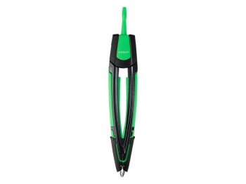 Циркуль салатовый с грифелем в футляре Kite K21-388-09