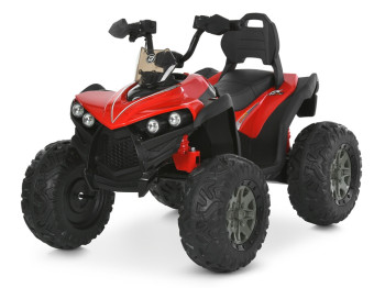 Квадроцикл Bambi Race M 6294EL-3, 2х45W, 1х12V/9AH, EVA, MP3, USB, TF, Blutooth, червоний