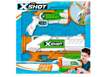Набір водних бластерів іграшкових X-Shot Warfare Fast Fill Medium And Small. Zuru 56225R