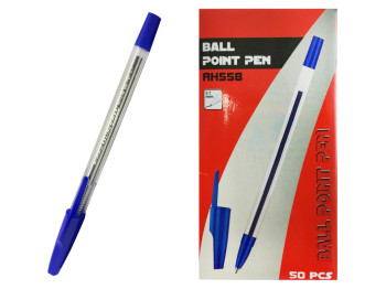 Ручка шариковая синяя. AIHAO AH558