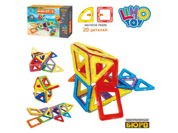 Конструктор магнитный Magnetic sheet. Limo Toy LT2005. УЦЕНКА