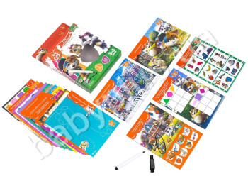 Гра з маркером 44 Кота, 3-5 років, Vladi Toys