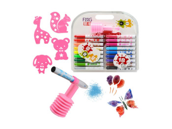 Фломастеры детские Spray pen 18 цветов, ST02419