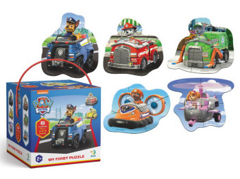 Пазл Paw Patrol, Готові до дії, 4-6-8 елементів, DoDo
