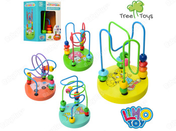 Деревянная игрушка Лабиринт на проволоке. Tree Toys MD 0060 Уценка
