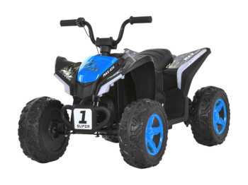 Электроквадроцикл, M 6283EL-4, музыка и свет, синий, Bambi Racer