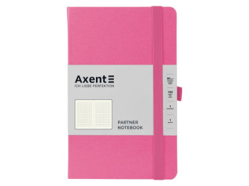 Записная книжка Axent Partner 8201-10-A, 125×195 мм, 96 листов, розовый