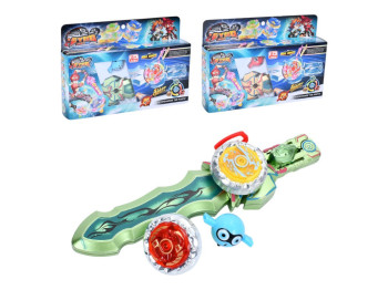 Игровой набор Infinite Gyro LSD17A, 2 волчка 5,5 см, меч-запуск, микс цветов