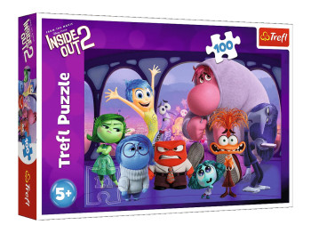 Пазл Trefl Inside Out 2 Мнениями наизнанку, 100 деталей
