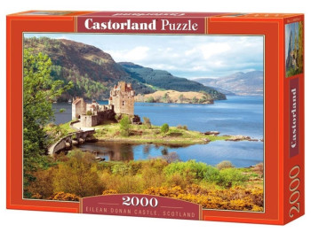 Пазлы Замок Eilean Donan. 2000 элементов. Castorland С-200016