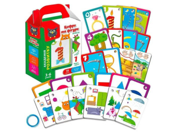 Цифри і фігури на кільці, Vladi Toys
