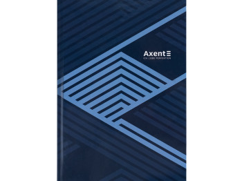 Книга записная в клетку синяя Lines А4. 96 листов. Axent 8422-581-A
