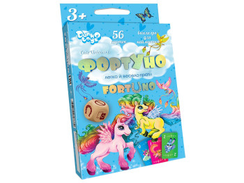 Настольная игра ФортУно Cute Unicorns. DankoToys UF-04-01U