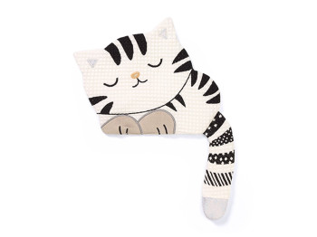 Обіймашка з шурхотінням для малюків Кошеня 15х17,5 см. BabyOno 1535