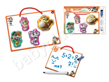 Пиши-витирай 44 Кота Vladi Toys