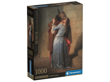 Пазли 1000 елементів, "Музейна колекція", Франческа Аєц "Поцілунок", Clementoni 37064