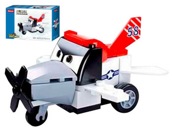 Конструктор літачок. B1071G. 51 деталей