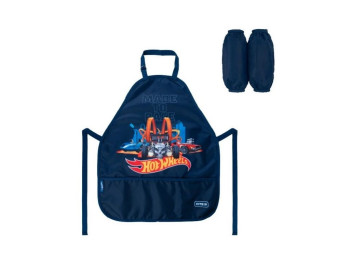 Фартух з нарукавниками Hot Wheels 55x47 см, Kite