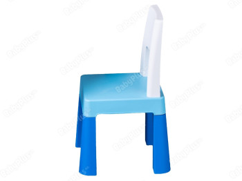 Кресло Мултифан голубое. Tega Baby MF-002-120