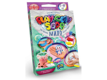 Набор для творчества PlayClay Soap, Пластилиновое мыло 4 цвета, Danko Toys
