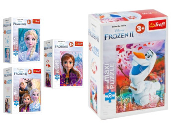 Пазлы Trefl Frozen Дружба в ледяной земле, 20 элементов