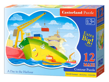 Пазли День в гавані, 12 елементів, Castorland