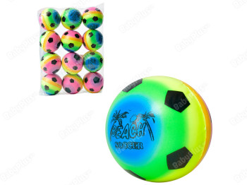 Мяч дитячий фомовий 7,6 см. MS 3362-1 Футбол. Веселка