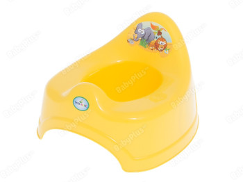 Горшок Сафари желтый. Tega Baby SF-001-124