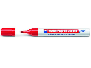 Маркер Industry Permanent червоний 1,5-3 мм. Edding e-8300/02