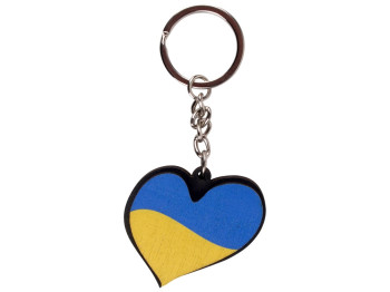 Брелок Україна серце