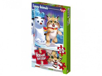 М'які пазли 20 елементів, Danko Toys