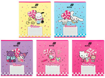 Зошит у лінію Hello Kitty Kite HK26-237, 18 аркушів, мікс видів, ціна за 1 шт